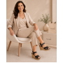 sandale dama negre din piele naturala cu platforma wedge si catarama clp14n